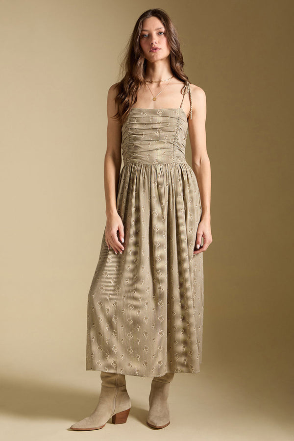 Calystah Midi Dress - Saltwater Luxe Dress prem. prem. clothing boutique Chatham, Ontario, Canada