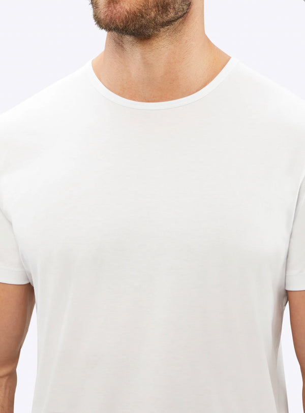AO SS Curve Hem | White | Cuts Clothing T-Shirt prem.    prem. clothing boutique Chatham, Ontario, Canada