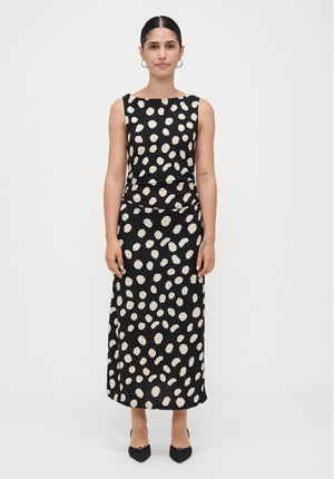 Vero Moda Friga Midi Dress Dresses prem. prem. clothing boutique Chatham, Ontario, Canada