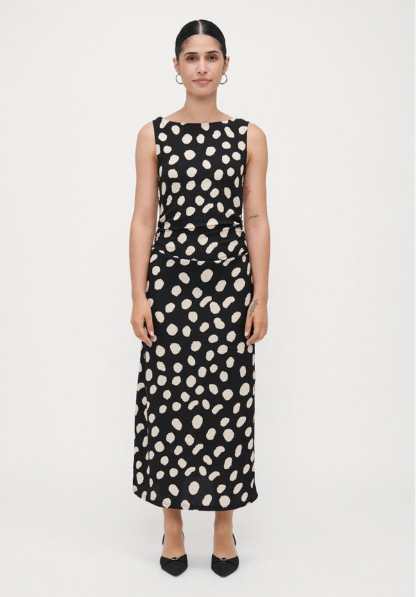Vero Moda Friga Midi Dress Dresses prem. prem. clothing boutique Chatham, Ontario, Canada