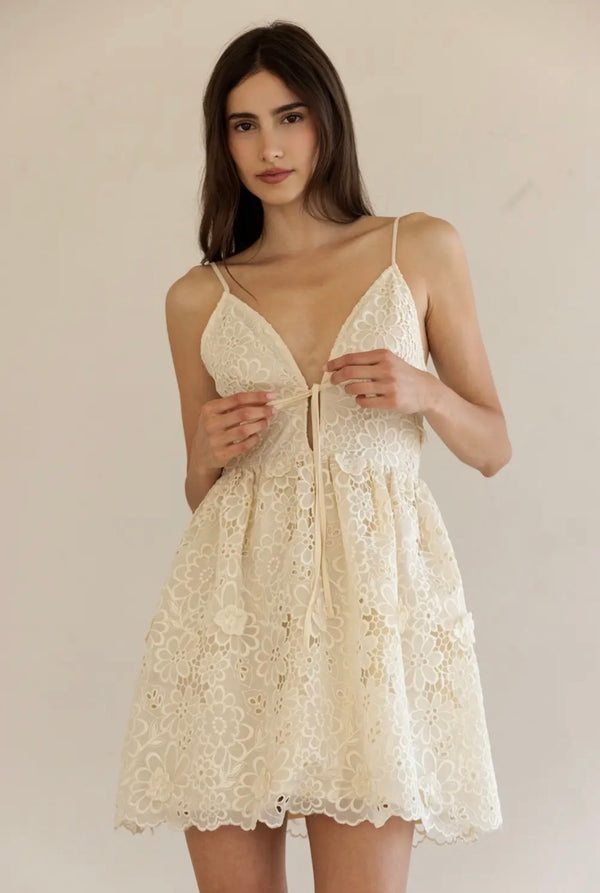 Kadie Lace Mini Dress