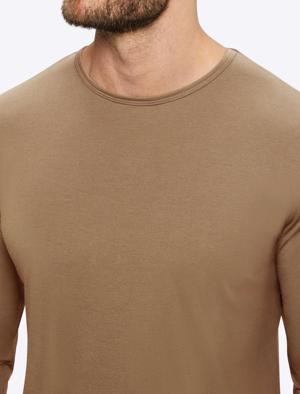 AO LS Curve Hem | Greystone | Cuts Clothing T-Shirt Cuts Clothing    prem. clothing boutique Chatham, Ontario, Canada