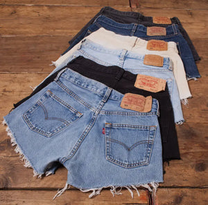 Levi’s Revived Denim Shorts Shorts prem. prem. clothing boutique Chatham, Ontario, Canada