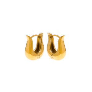 Tulipano Hoops | Gold | Eliaszandella  prem.    prem. clothing boutique Chatham, Ontario, Canada
