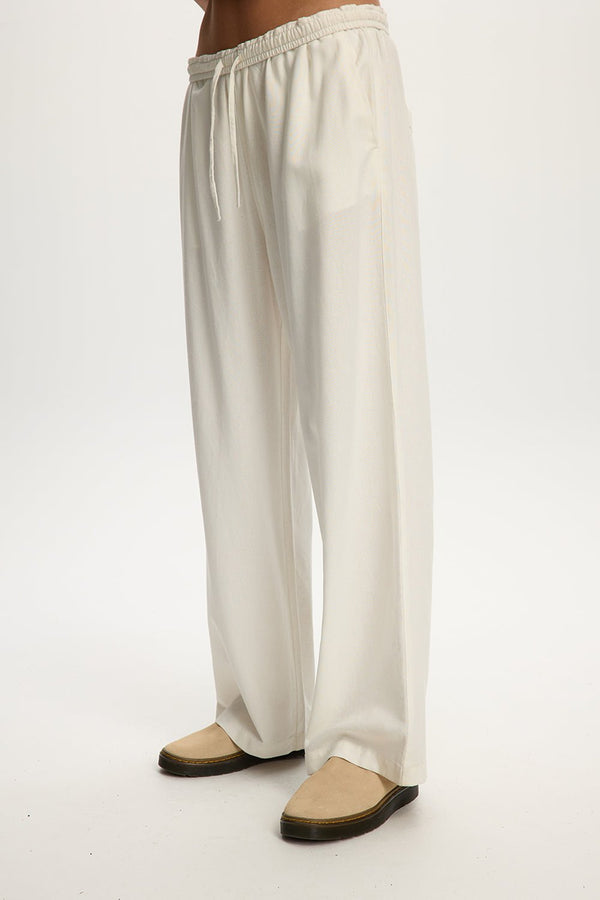 Freya Linen Wideleg Pant Pants prem. prem. clothing boutique Chatham, Ontario, Canada