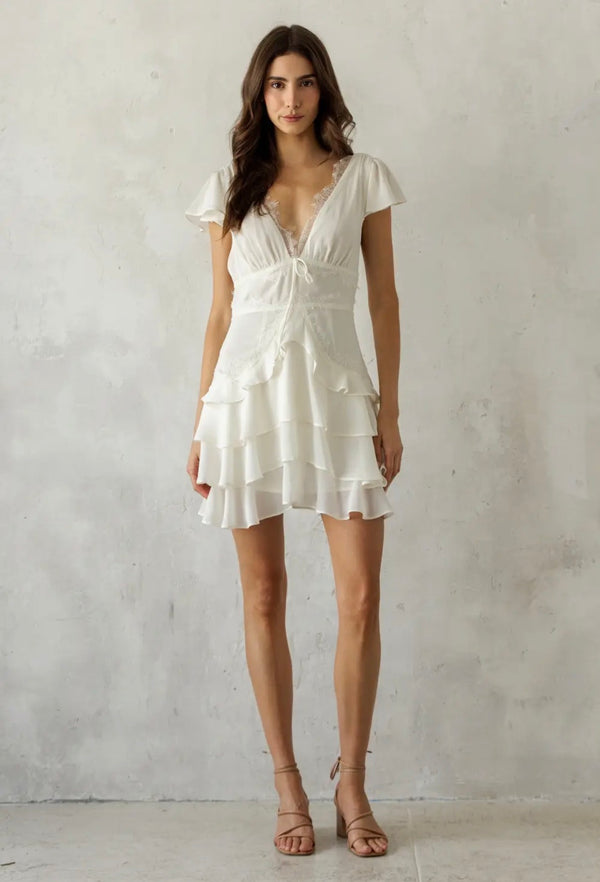 Gloria Lace Mini Dress