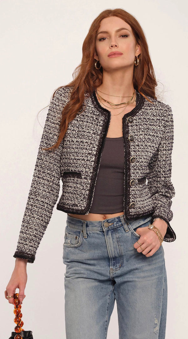 Billie Blazer | Black | Heartloom Jacket Heartloom X-Small   prem. clothing boutique Chatham, Ontario, Canada