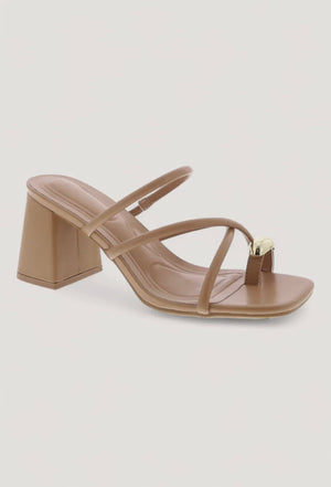 Toe-Ring Block Heel Sandals prem. prem. clothing boutique Chatham, Ontario, Canada