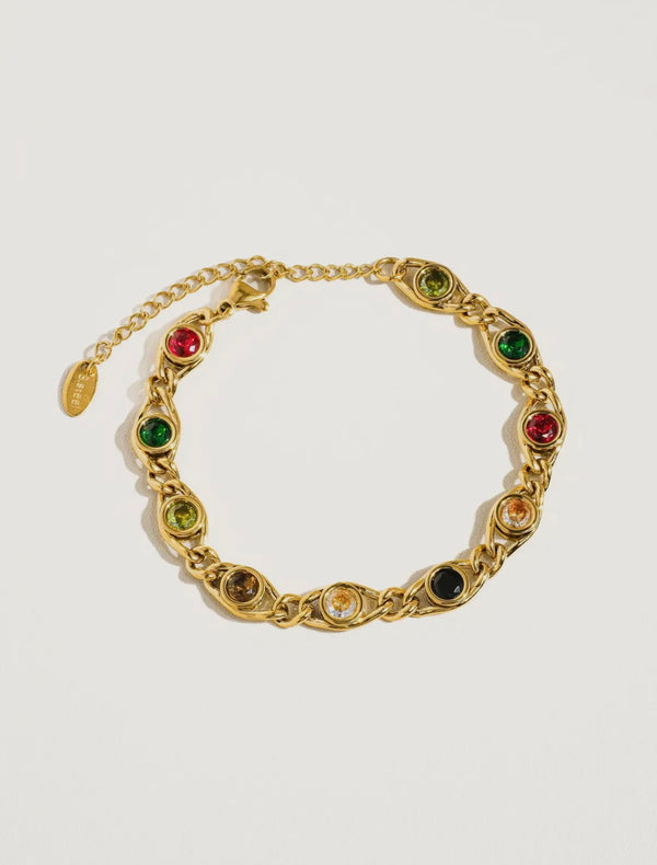 Alba Multi Stone Bracelet jewelry prem. prem. clothing boutique Chatham, Ontario, Canada