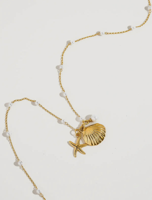 Capella Seashell & Star Bracelet prem. prem. clothing boutique Chatham, Ontario, Canada