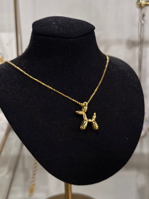 Cooper Balloon Dog Necklace prem. prem. clothing boutique Chatham, Ontario, Canada