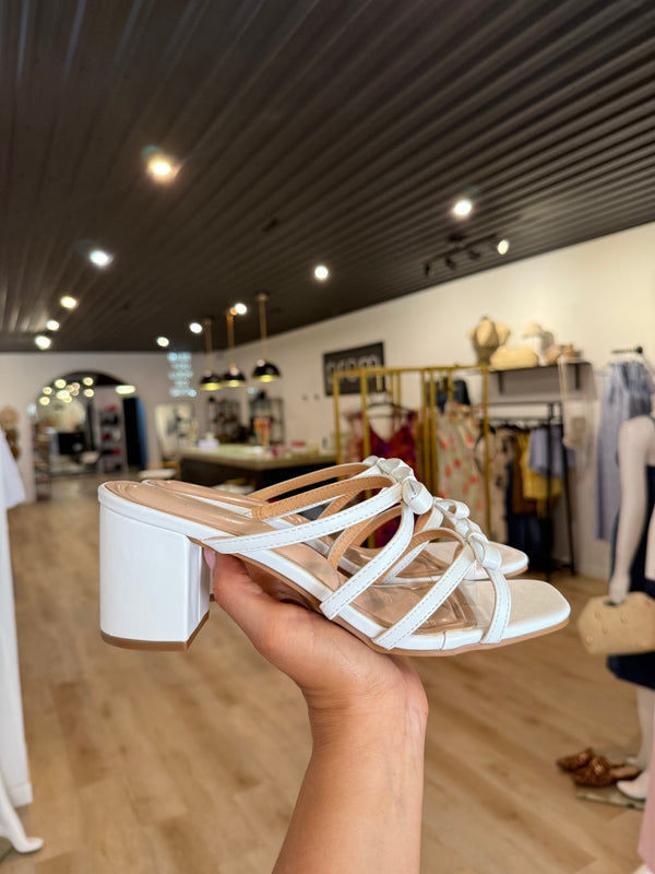 Miley Bow Heel Shoes prem. prem. clothing boutique Chatham, Ontario, Canada