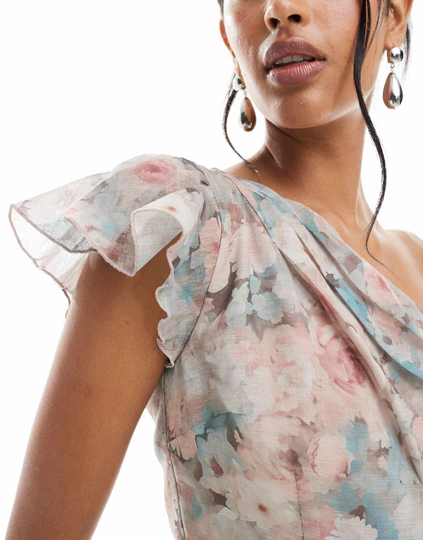 Sabrina Ruffle Maxi - Vero Moda Dresses prem. prem. clothing boutique Chatham, Ontario, Canada