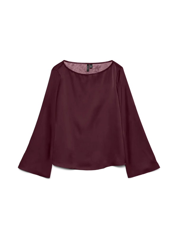 Elena Satin Top - VERO MODA prem. prem. clothing boutique Chatham, Ontario, Canada