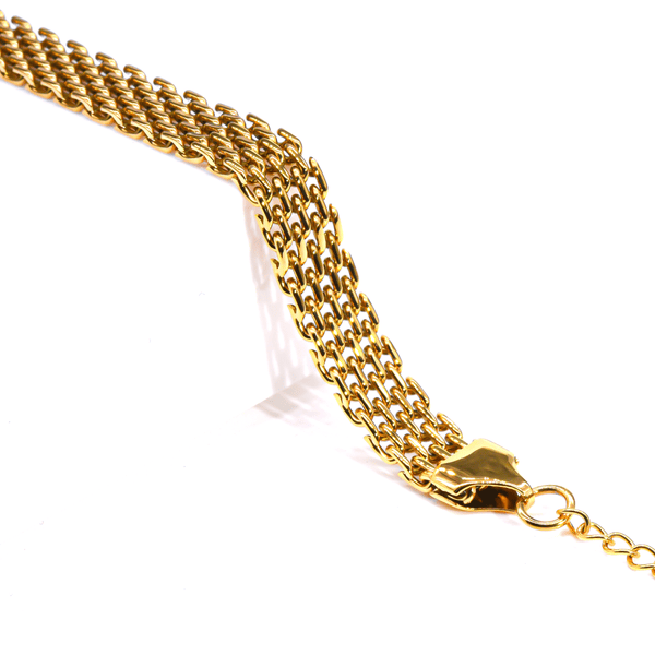 Desidero Necklace | Gold | Eliaszandella  prem.    prem. clothing boutique Chatham, Ontario, Canada