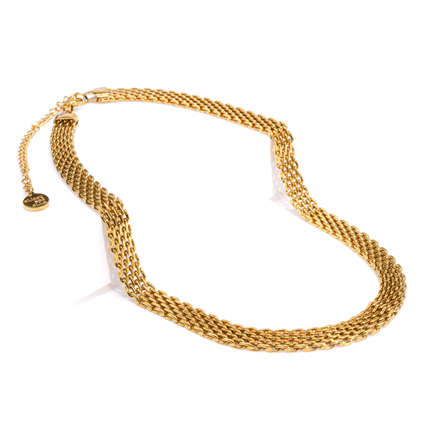 Desidero Necklace | Gold | Eliaszandella  prem.    prem. clothing boutique Chatham, Ontario, Canada