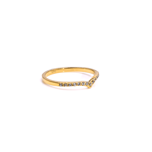 Verity Ring | Gold | Eliaszandella  prem. 6   prem. clothing boutique Chatham, Ontario, Canada