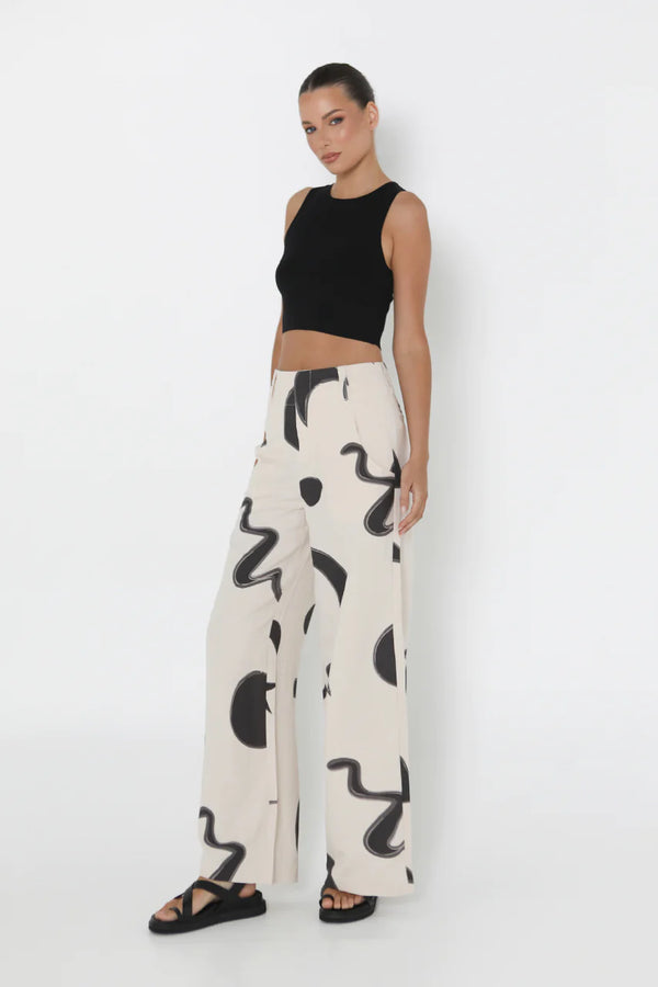 Oaklyn Pants | Abstract | Madison the Label Pants Madison the Label    prem. clothing boutique Chatham, Ontario, Canada