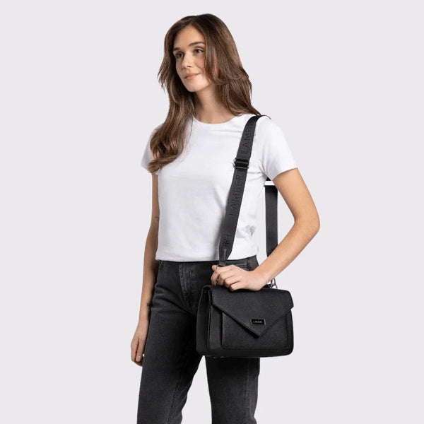 Lana Small Handle Bag | Lambert | Black  prem.    prem. clothing boutique Chatham, Ontario, Canada