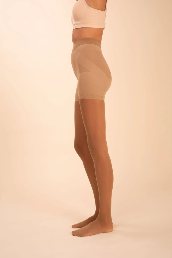 Sheer Contour Shorts | Tan | Threads  Threads    prem. clothing boutique Chatham, Ontario, Canada