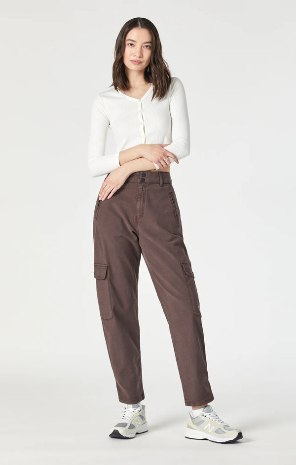 Elsie Java Luxe Twill | Java | Mavi Jeans  Mavi 26   prem. clothing boutique Chatham, Ontario, Canada
