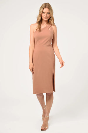Selia Asymmetrical One-Shoulder | Adelyn Rae Dress Adelyn Rae    prem. clothing boutique Chatham, Ontario, Canada