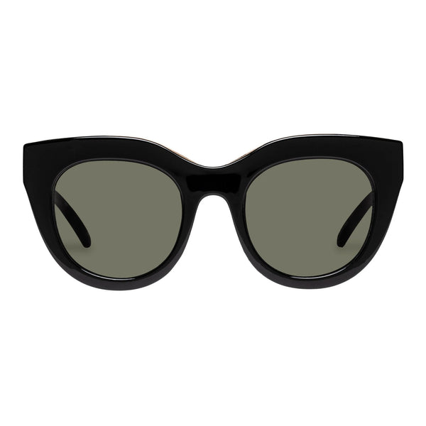 Air Heart Sunglasses | Black & Gold | Le Specs  Le Specs    prem. clothing boutique Chatham, Ontario, Canada
