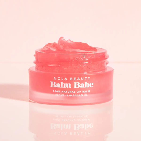 Balm Babe Pink Champagne Lip Balm | NCLA  NCLA Beauty    prem. clothing boutique Chatham, Ontario, Canada