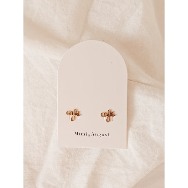 Cafe Stud Earrings | Mimi & August  Mimi & August    prem. clothing boutique Chatham, Ontario, Canada