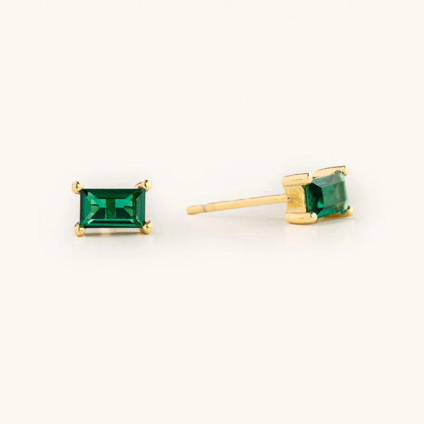Emerald Stud Earrings Earrings Nikki Smith    prem. clothing boutique Chatham, Ontario, Canada