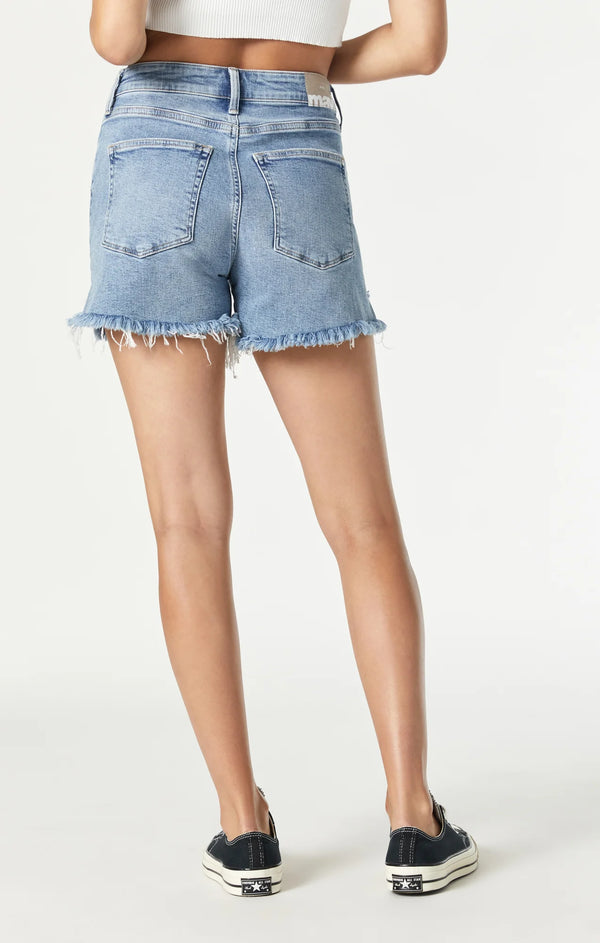 Heidi Denim Shorts - Recycled Blue | Mavi Jeans Shorts Mavi    prem. clothing boutique Chatham, Ontario, Canada