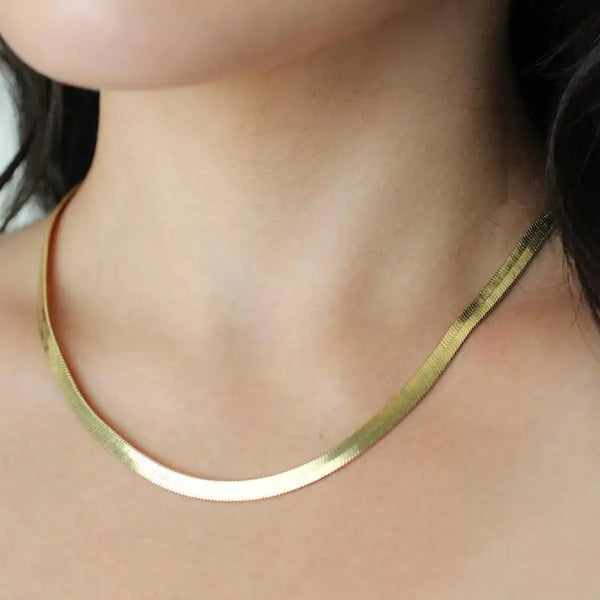 Herringbone Necklace Necklace Nikki Smith    prem. clothing boutique Chatham, Ontario, Canada