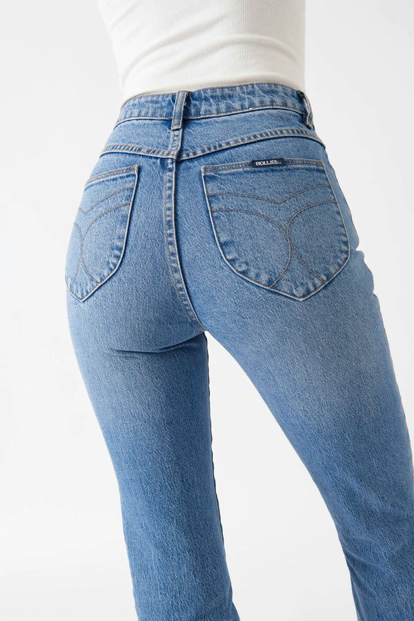 Original Straight Denim Jeans - Brad Blue | Rolla's Jeans  Rolla's Jeans    prem. clothing boutique Chatham, Ontario, Canada