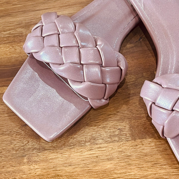 Mauve It Slides Sandals prem.    prem. clothing boutique Chatham, Ontario, Canada