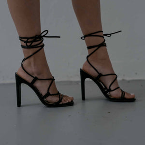 Alaiya Heels Sandals prem. 8.5   prem. clothing boutique Chatham, Ontario, Canada