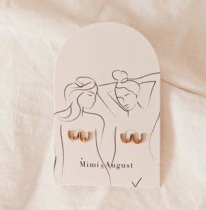 Boob Earrings - Gold | Mimi & August  Mimi & August    prem. clothing boutique Chatham, Ontario, Canada