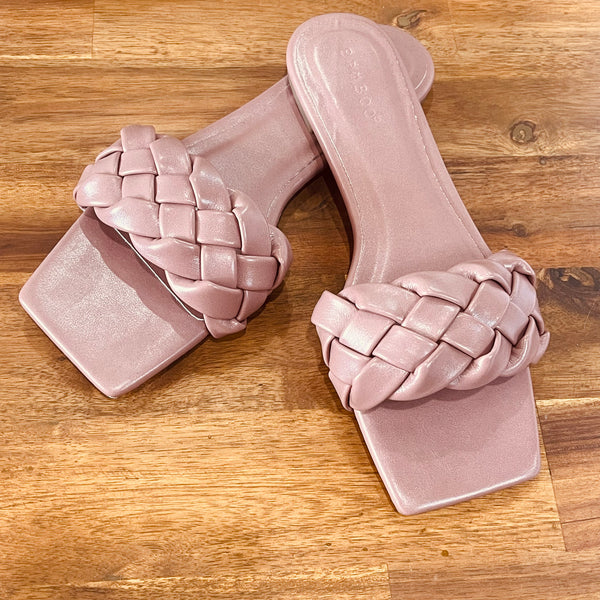 Mauve It Slides Sandals prem. 6   prem. clothing boutique Chatham, Ontario, Canada