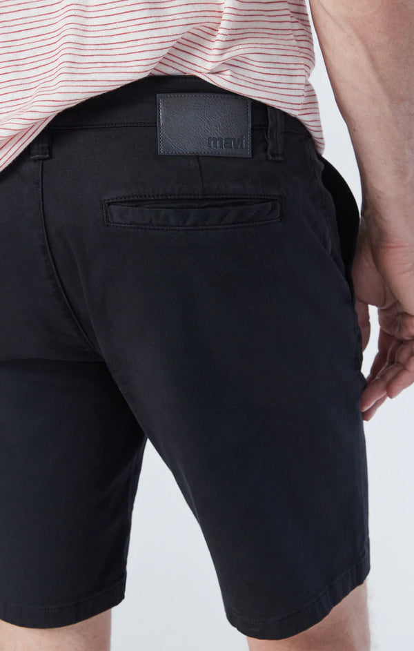 Mavi | Jacob Crop Black Twill Shorts | Size 38  Mavi    prem. clothing boutique Chatham, Ontario, Canada