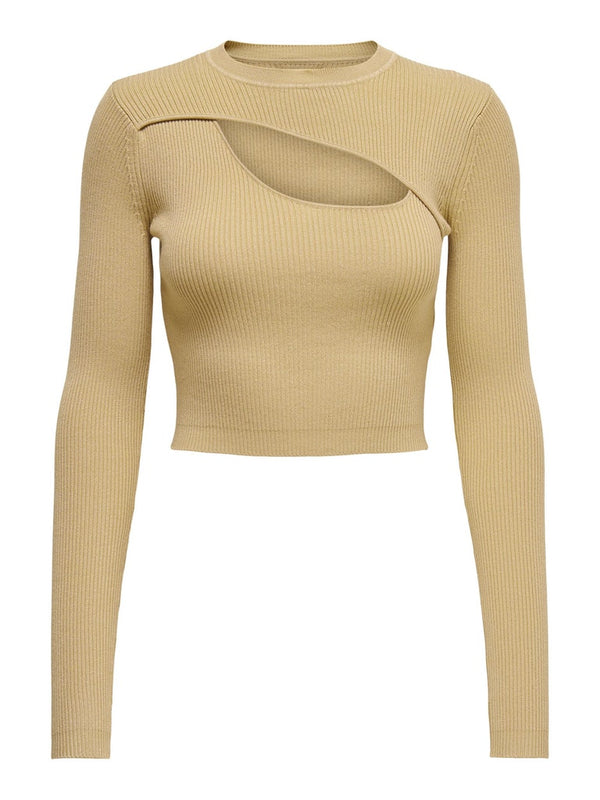 Liza Pullover Knit - Cream  ONLY    prem. clothing boutique Chatham, Ontario, Canada