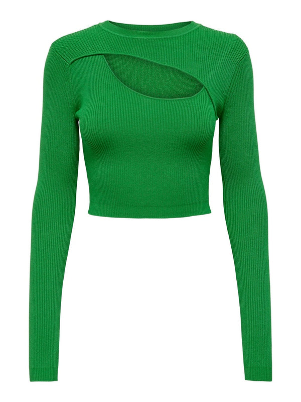 Liza Pullover Knit - Green Bee  ONLY    prem. clothing boutique Chatham, Ontario, Canada