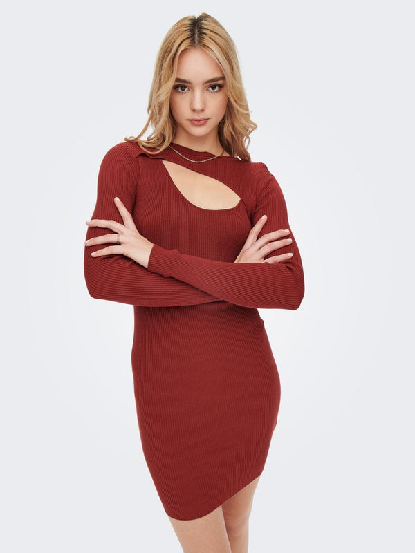 Liza Cut out Dress - Spiced Apple  prem. Small   prem. clothing boutique Chatham, Ontario, Canada