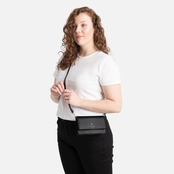 The Tina - Black | Lambert Bags Handbag Lambert Bags    prem. clothing boutique Chatham, Ontario, Canada