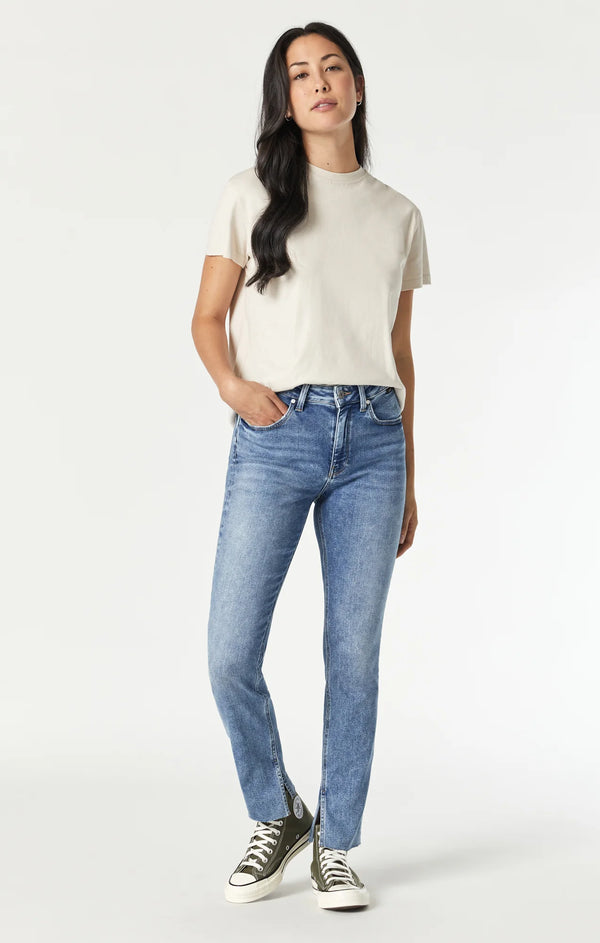 Viola Cropped Straight Leg Jeans | Mavi Jeans Jeans Mavi 25   prem. clothing boutique Chatham, Ontario, Canada